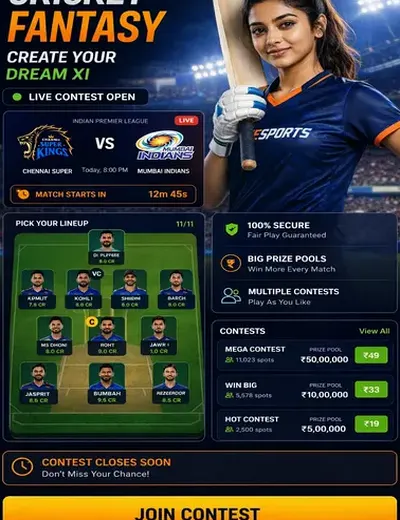 Www6292bet (6292 bet) fantasy cricket & matchday visual 3